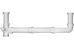 Afloopverbinding 1 ½" rondo
