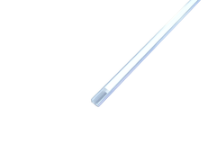 Led profiel Slim 2000mm alu + plexi