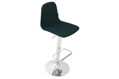 Tabouret lemon rvs carré|nobel taupe 