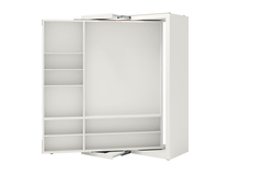 Girotondo lit escamotable + armoire 143x202 