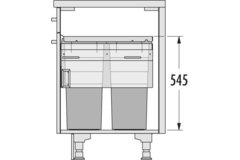 Hailo Euro Cargo-Soft 45cm 38/38 70l