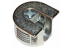 Ferrure d'assemblage AZ21 zamac 14mm nickelé