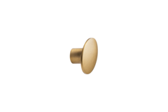 Bouton DOME 49.8x35.9x25Ø6 zamac or brossé 