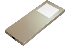 Hera set 1 x Slim-pad F led 5W 24V 3000K RVS-look+ transfo led 15