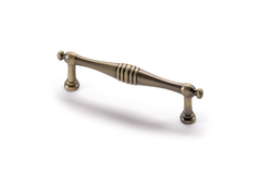 Poignée Osimo, entraxe de perçages 96, L 120 mm, B 13 mm, H 22 mm, ø 13 mm, aspect laiton antique