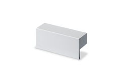 Poignée Trani, entraxe de perçages 128, L 148 mm, B 26 mm, H 16 mm, Aluminium anodisé