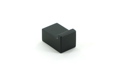 Bouton indri inox noir mat l25mm 