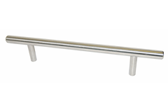 T greep RVS satijn ba 128mm L 192mm