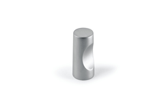 Knop Almus, H 23 mm, ø 12 mm, Mat verchroomd
