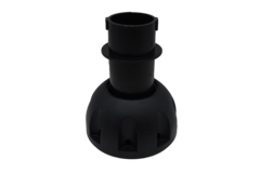 Regelpoot 5000 zwart h.100mm (200)