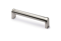 Greep Como, boorafstand 192, L 204 mm, B 26 mm, H 45 mm, Roestvrij staal geborsteld / roestvrij staal finish geborsteld