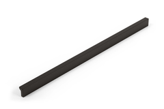 Poignée angle ea480 l1480 alu noir mat 