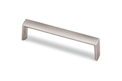 Poignée Nursia, entraxe de perçages 160, L 168 mm, B 24 mm, H 30 mm, aspect inox brossé