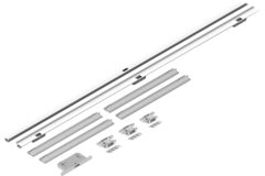 Xinnix X40 set montant noir d/g 2115mm-90kg pousser/tirrer charniere A24(3)