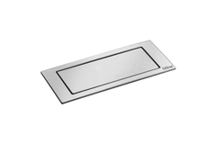 Evoline backflip inox b-f 2 prises + usb c  charger 5v/2.1a