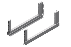 Nova Pro Scala Crystal plus set zijwand zilver h41/186 nl450