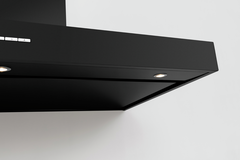 Novy salsa 90 cm noir hotte murale 