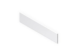 Nova Pro front binnenlade wit H90 1160mm inkortbaar