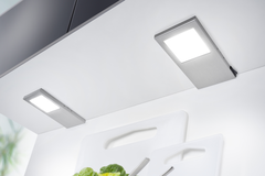Tadeo XL led-Set 2 x 5.4w 12V 4000K inox +interupteur 