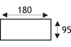 Verbinding vlakkanaal d.150 std wit