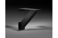 Support de bar capri korpus plus noir mat 