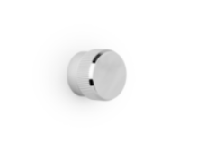 Knop BROOKLYN BIG Ø40 aluminium gepolijst nikkel