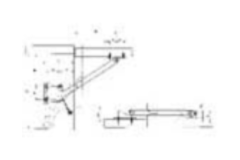 Meubelschaar cea-lift 600 rechts chroom