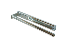 Handdoekdrager alu chroom - 1 arm 310x72mm