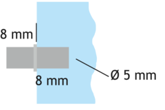 Schapdrager Duplo 5x15,5 verzinkt