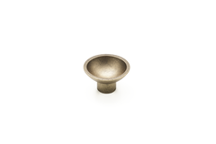 Bouton tazza ø50x30 zamac bronze mat 