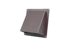 Gevelklep d.150 grijs - 1 klep