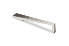 Poignée Rialto, entraxe de perçages 160, L 189 mm, B 25 mm, H 35 mm, aspect inox brossé