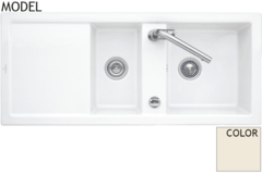V&B 6726.01.kr subway 80 creme brillant  ceramicplus