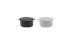 Cadro Cache Ø 10 mm pour fixation murale directe gris