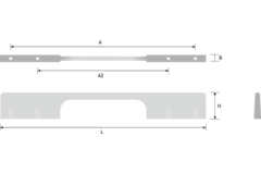 Poignee caravelle 