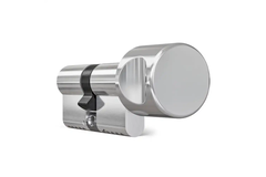 Dom sigma+ compact knopcilinder 30/30 vernikkeld skg** boorbeveiliging eigendomscertificaat