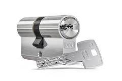 Dom ix twido modular cilinder 30/30 vernikkeld gevarenfun. skg*** boorbeveiliging eigendomscertif