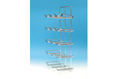 Range-bouteilles (15) 270x200x625mm chrome 