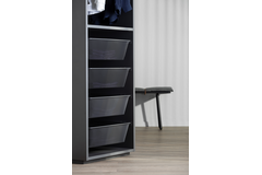 Tf-line panier extensible h.160 c.600 anthracite  
