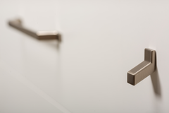 Knop verso 15x31mm zamak geborsteld nikkel