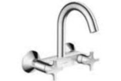 Hansgrohe Logis 2greeps keuken wand mngkr uitloop bov chr