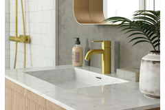 Damixa silhouet pr lavabo small messing brossé 