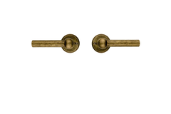 Deurkruk Pro petana l+l old yellow r+no key