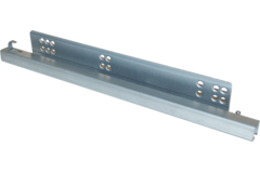 Coulisse cachee 500mm simple Soft Close 