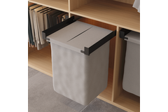 Chic line wasmand antraciet b.500-550 d.492mm