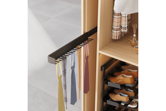 Chic line dassenhouder antraciet  l.458mm rechts