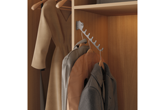 Chic line kledinghouder antraciet l.430mm