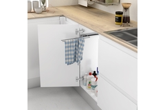 Porte-Serviette 2 bras chrome - 325mm 
