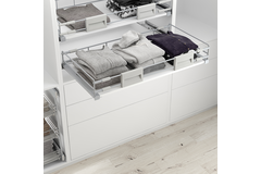 Amari corbeille extractible 900-1000 gris 