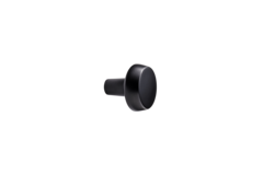 Knop AUTUMN Ø28 H27 zamak mat zwart